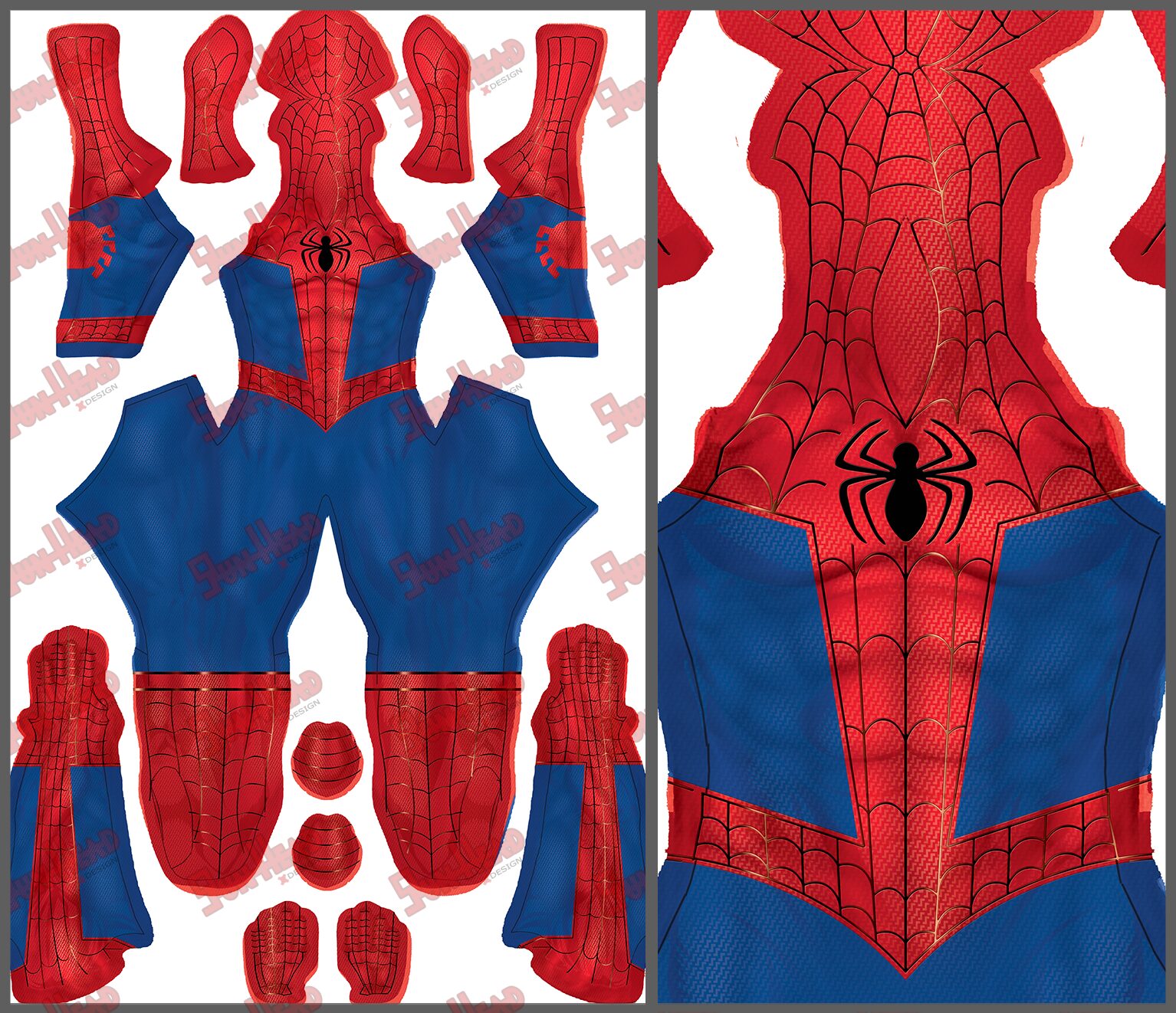 Spider PBP ATSV Costume