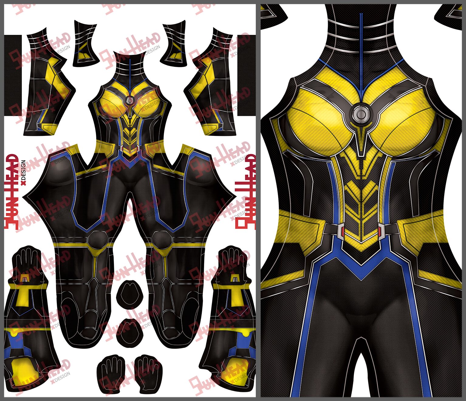 TW Quantum costume