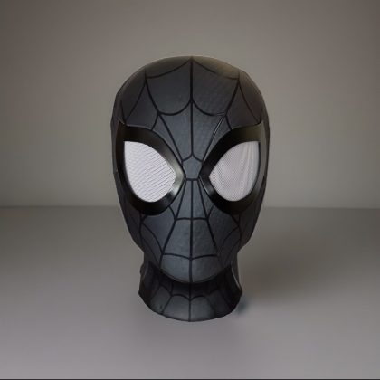 Spider Noir faceshell with spandex mask