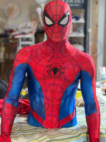 Spider insomniac classic suit ps5 Game Costume , ready to worn . High quality Spandex .