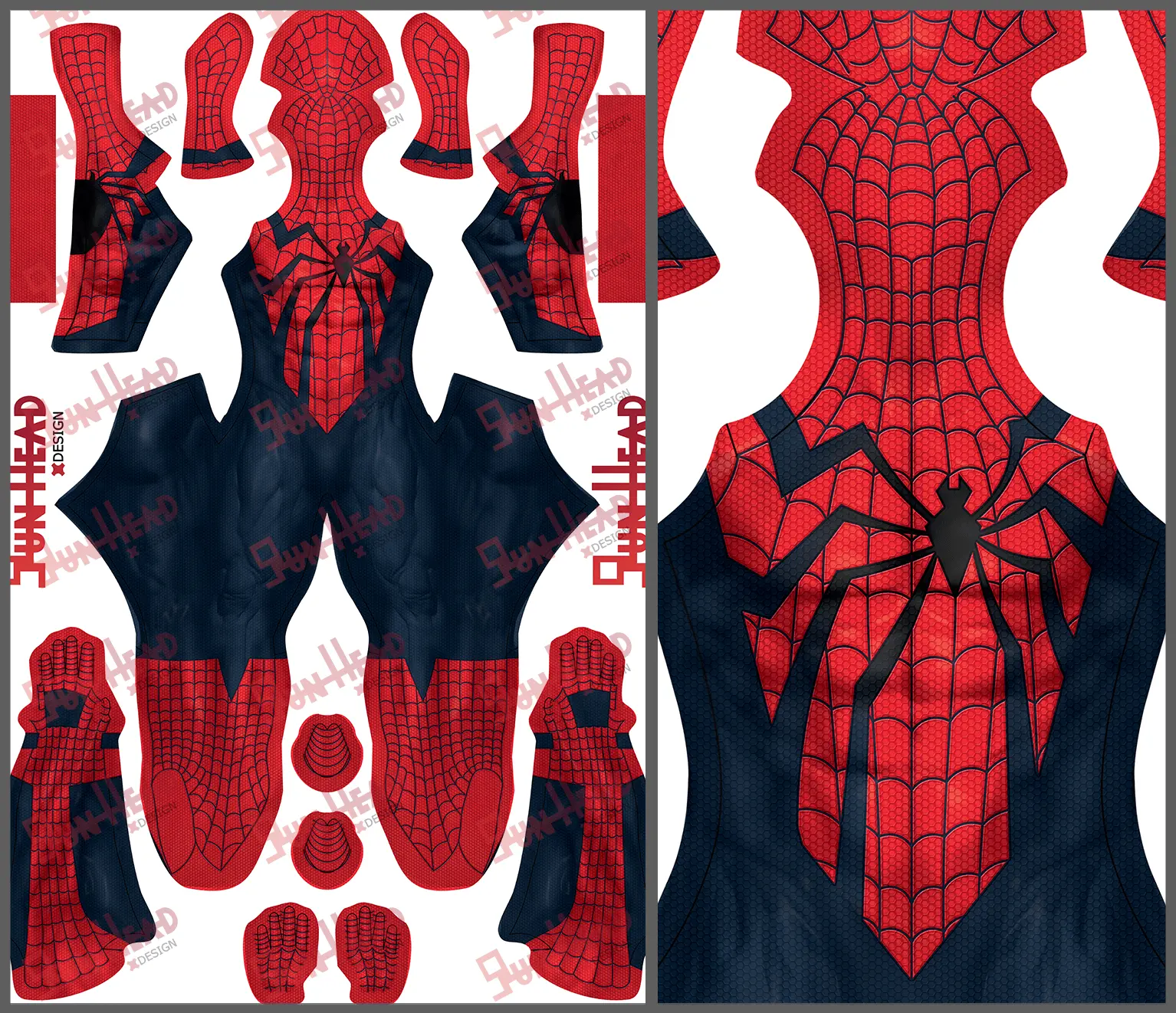 Spider Beyond Costume , ready to worn . High quality Spandex .