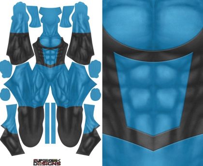 Invincible Blue Costume